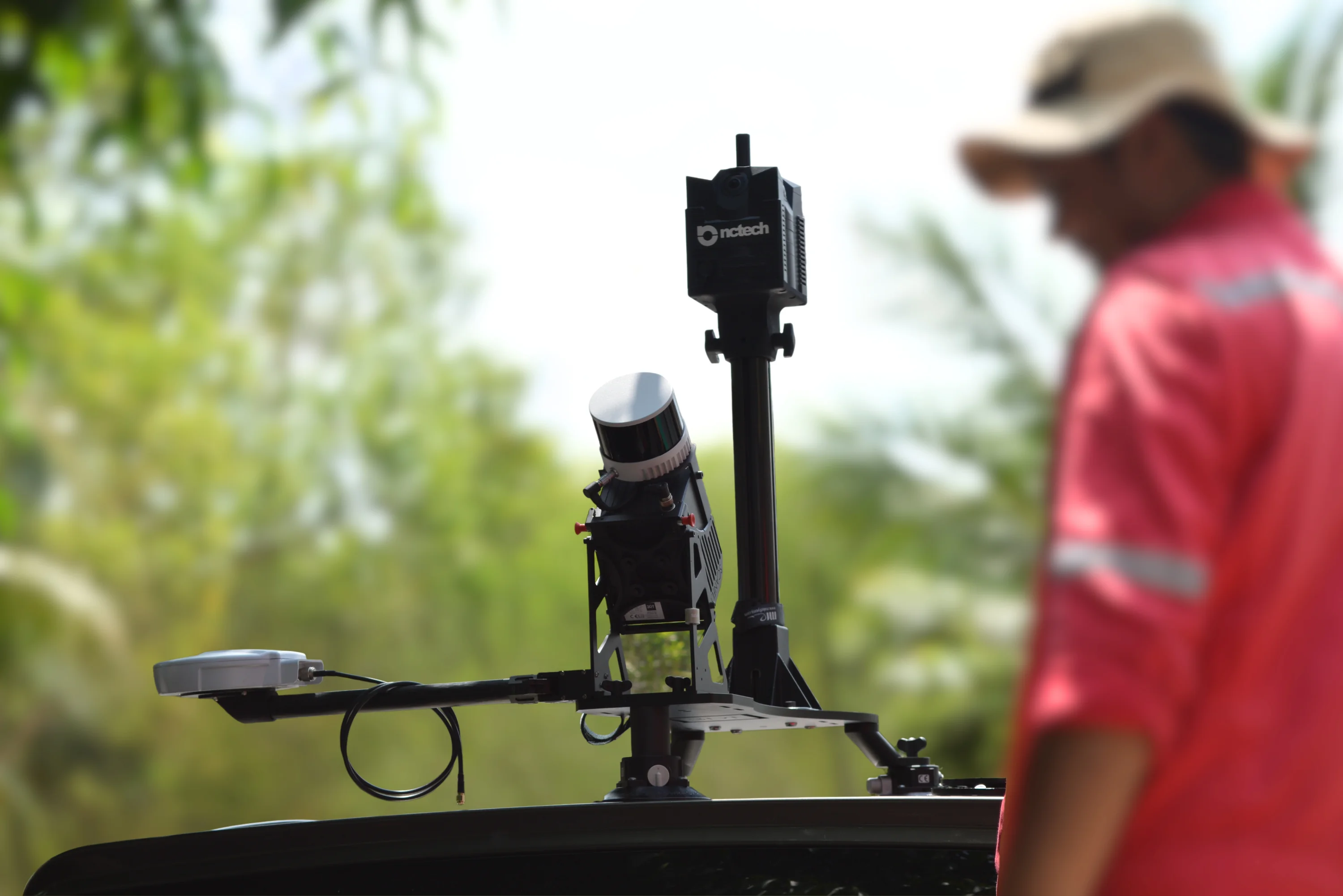 3DT Scanfly LiDAR payload mounted on an aerial platform